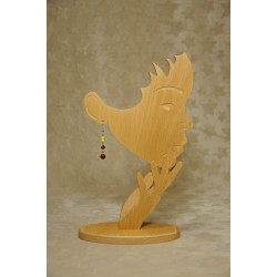 Boucles d'oreilles perles en verre