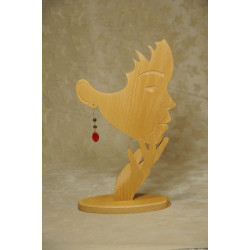 Boucles d'oreilles perles en verre