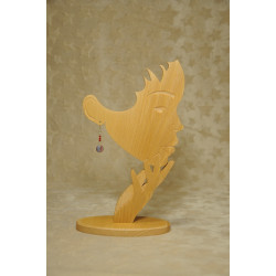 Boucles d'oreilles perles en verre
