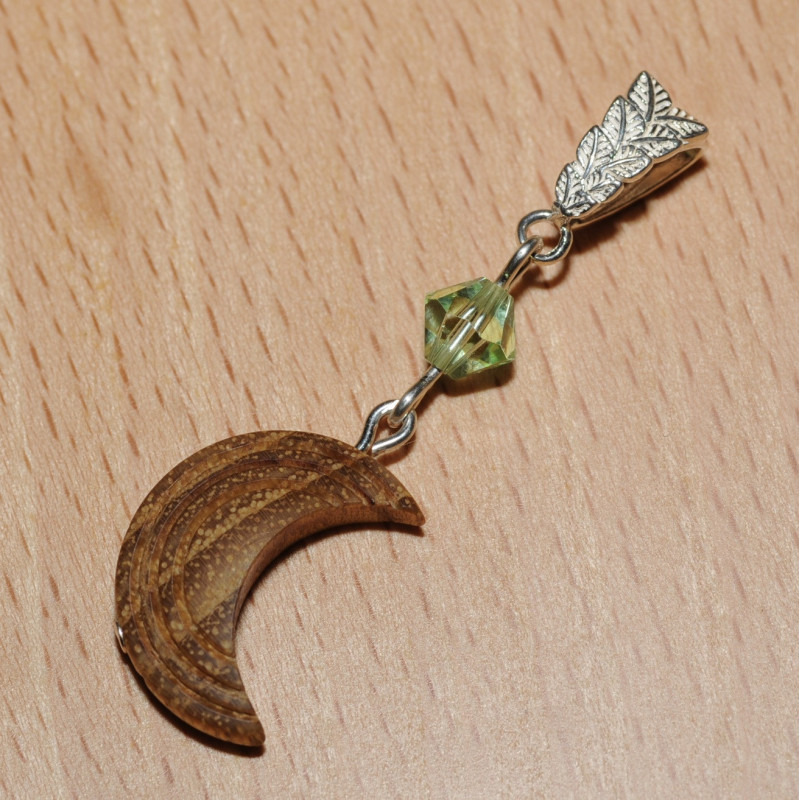 Pendentif bois d'acacia