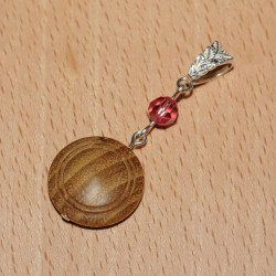 Pendentif bois d'acacia