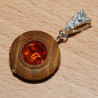 Pendentif bois d'acacia