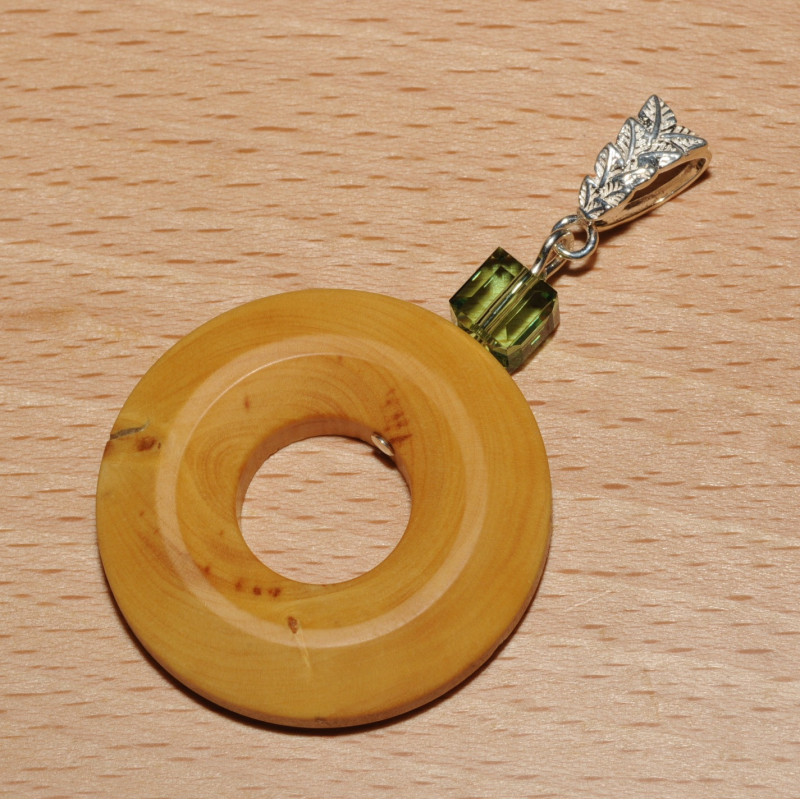 Pendentif bois de buis Pendentif bois de buis
