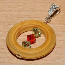 Pendentif bois de buis