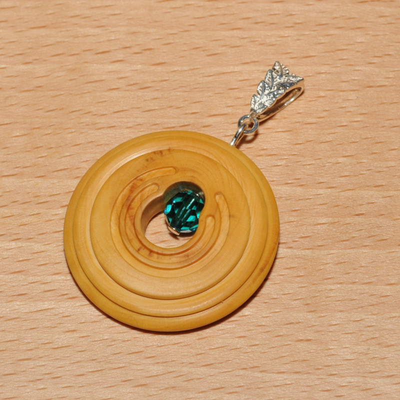 Pendentif bois de buis Pendentif bois de buis