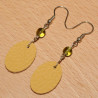 Boucles d'oreilles cuir