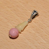 Pendentif ivoire végétal