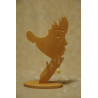 Pendentif ivoire végétal