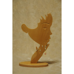 Pendentif ivoire végétal