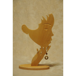 Pendentif bois d'acacia