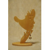 Pendentif bois d'acacia