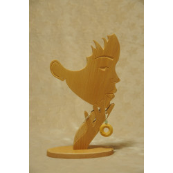 Pendentif bois de buis