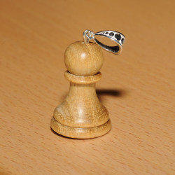 Pendentif bois d'acacia